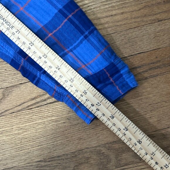 Anthropologie Holding Horses Halfpenny Plaid Hi Lo Asymmetrical Boho Tunic - Picture 12 of 15